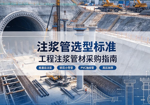 志丹注浆管选型标准